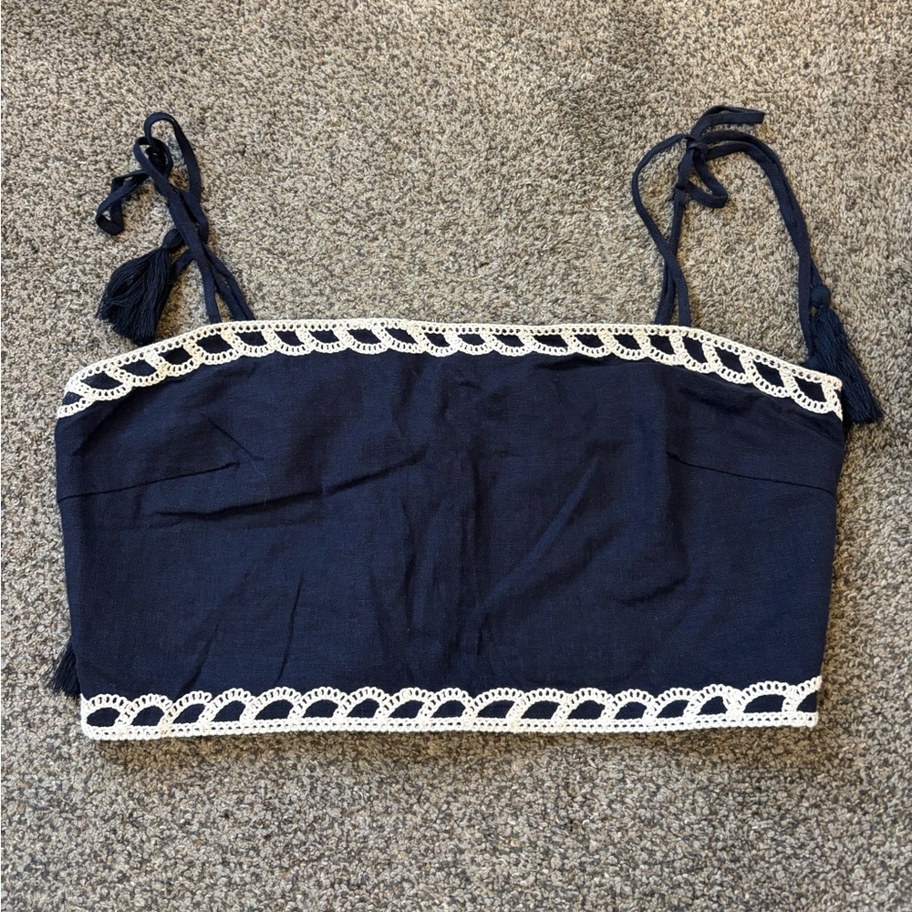 Christian Lacroix Cropped Tank Top